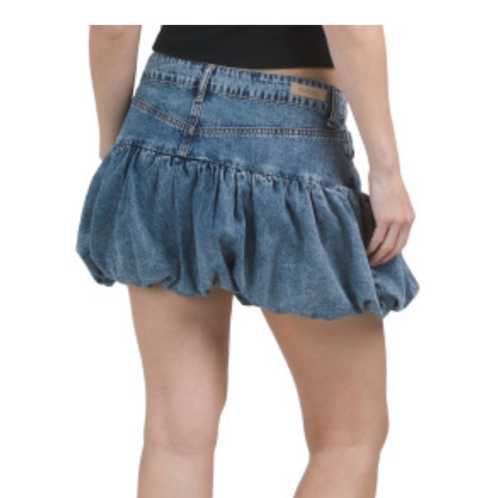 Blank NYC  Denim Blue Women's Skirt 29 - Picture 2 of 5